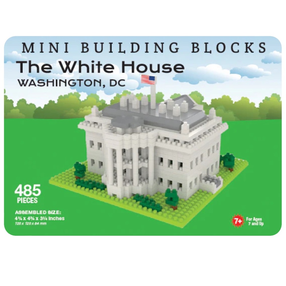 The White House Mini Building Blocks